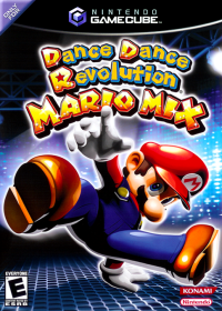 Dance Dance Revolution with Mario JP Gamecube JP box art